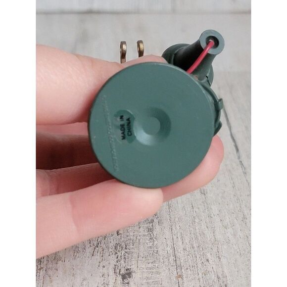 Enesco calling home at Christmas Mouse AS IS ornament Xmas vintage - Picture 6 of 6